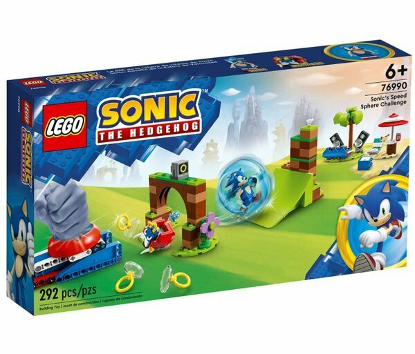 LEGO Sonic the Hedgehog 76990 Вызов Сферы Скорости Соника