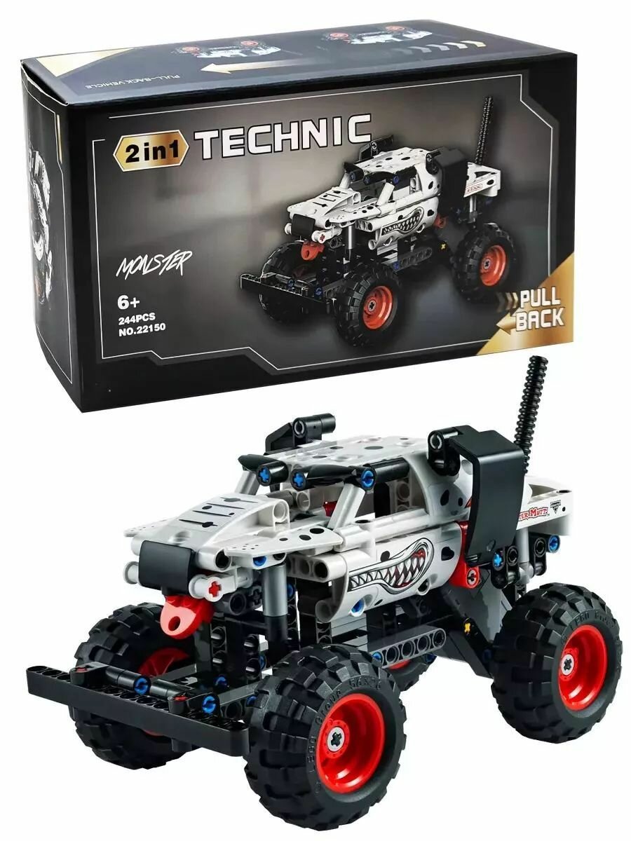 Конструктор Техник "Monster Mutt Dalmatian 2в1" 244 детали