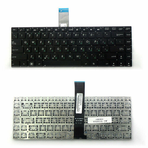 Клавиатура для ноутбука Asus N46, N46VZ, N46VB, N46VJ, N46VM, N46JV, K45, K45A, U37, U44, U46E, U46S клавиатура для ноутбука asus k45 u44 k45a k45v series плоский enter черная без рамки pn pk130nd2b00