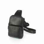 Рюкзак на одно плечо Cantlor G 653-5 чёрный - изображение