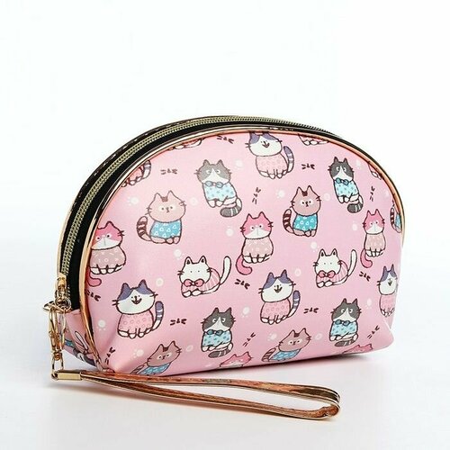 фото Косметичка 13х13, розовый нет бренда