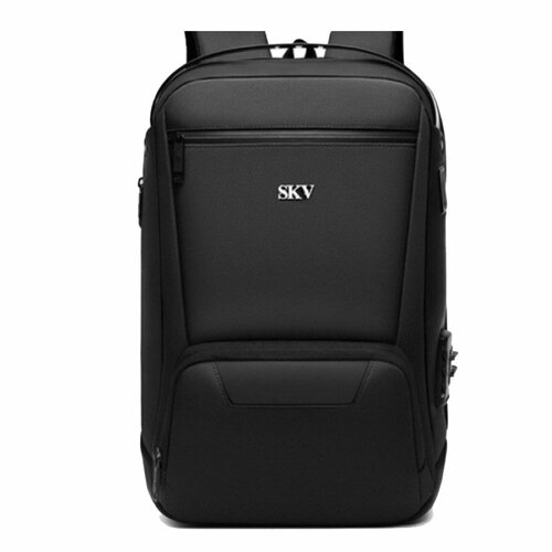 фото Стильный рюкзак городской b20481 черный guangzhou top quality leather products