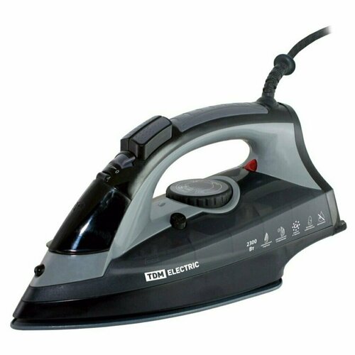 Утюг TDM Electric Меркурий 2 2300 Вт керамика вертикальное отпаривание противокапельная система антинакипь 19 м 632000₽