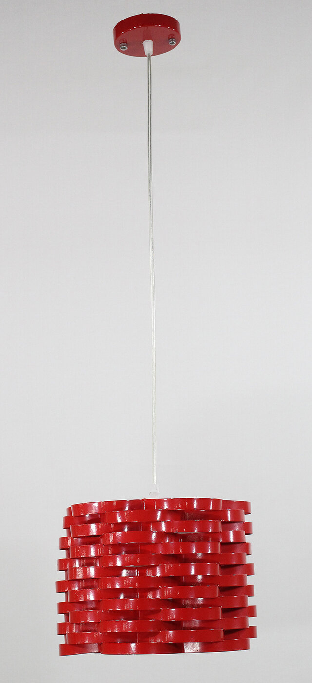 Светильник подвесной 6006/1 RED E27 60Вт