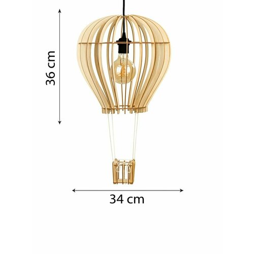 ЛазерПром Светильник в скандинавском стиле - 1 шт