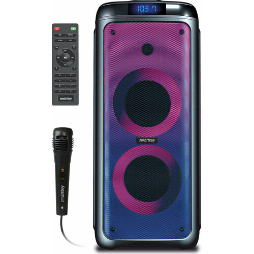 Портативная колонка Беспроводная колонка Smartbuy VALKYR 2 60Вт Bluetooth MP3 FM-радио микрофон пульт ДУ SBS-5550 862400₽