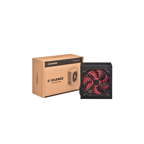 Блок питания XILENCE Redwing Series XP400R7 400W CE P.PFC black coating 12cm Red Fan Standby <1W Brown box