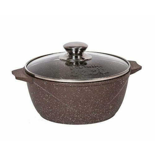 Кастрюля 5л АП Гранит brown арт. 45806 (4/1)