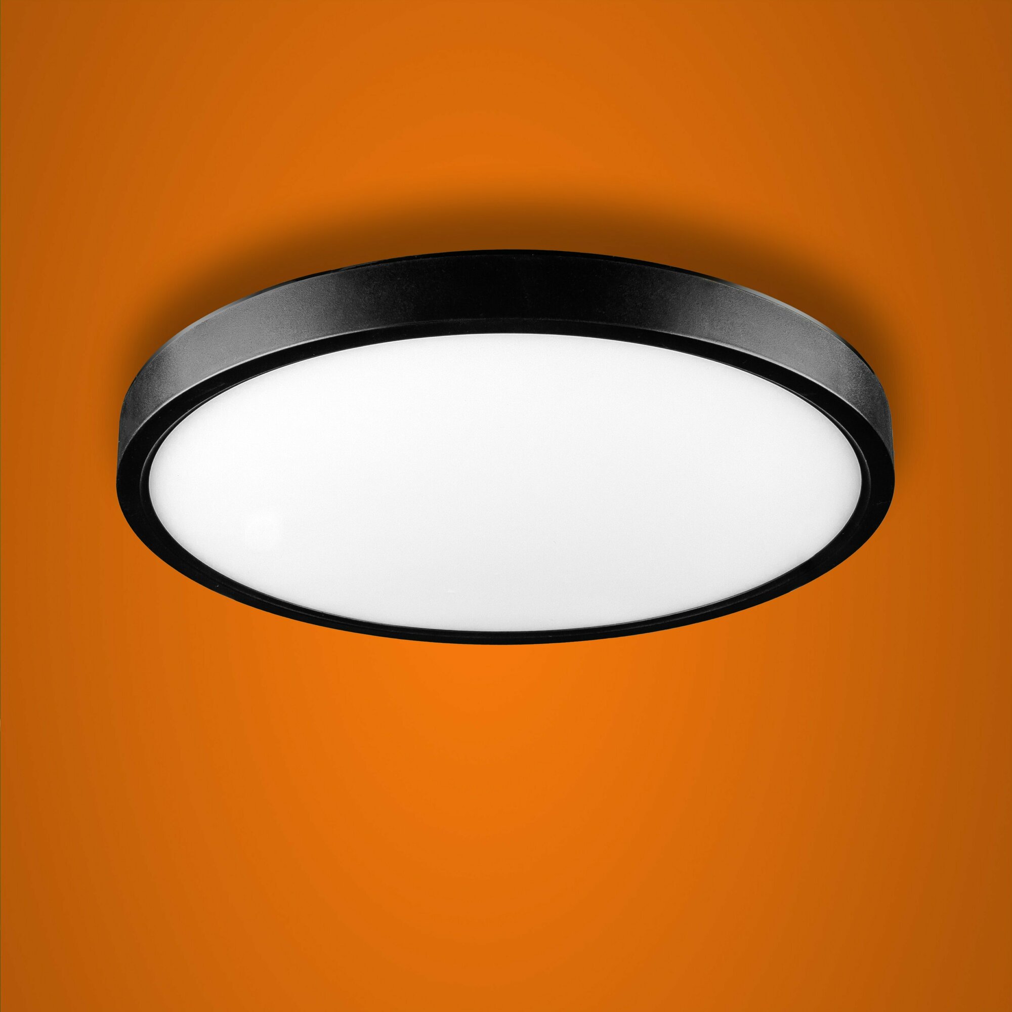 Потолочный светодиодный светильник 27W 6K IP40 чер iSvet NST-101-2-5 - фотография № 1