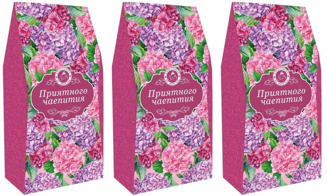 Чай черный GET&JOY Приятного чаепития розовый, 50 г - фото №1