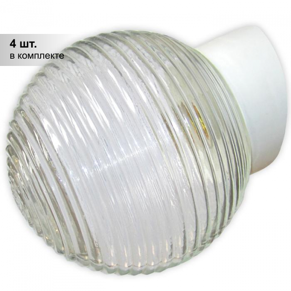 фото (4 шт.) Светильник Элетех НББ 64-60-080 рассеиватель Кольца наклонное основание