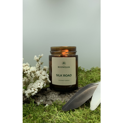 Ароматическая кокосовая свеча SILK ROAD 220 мл