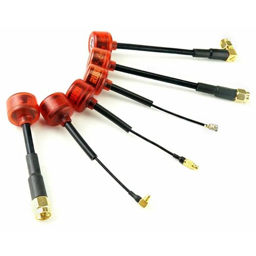 Антенна RUSHFPV Cherry Antenna RHCP / LHCP разъем U.FL 1 шт версия extended 5pcs sma connector cable sma female to ufl u fl ipx ipex ufl rg1 13 antenna rf cable assembly rp sma k