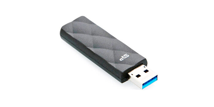 Флешка 32Gb Silicon Power Blaze B20, (SP032GBUF3B20V1K), USB 3.0, черный