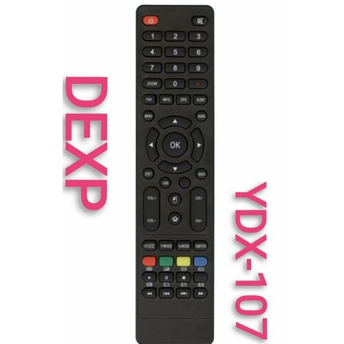 Пульт YDX-107 для DEXP (дэксп ) телевизора пульт huayu h32b8200k для телевизоров dexp