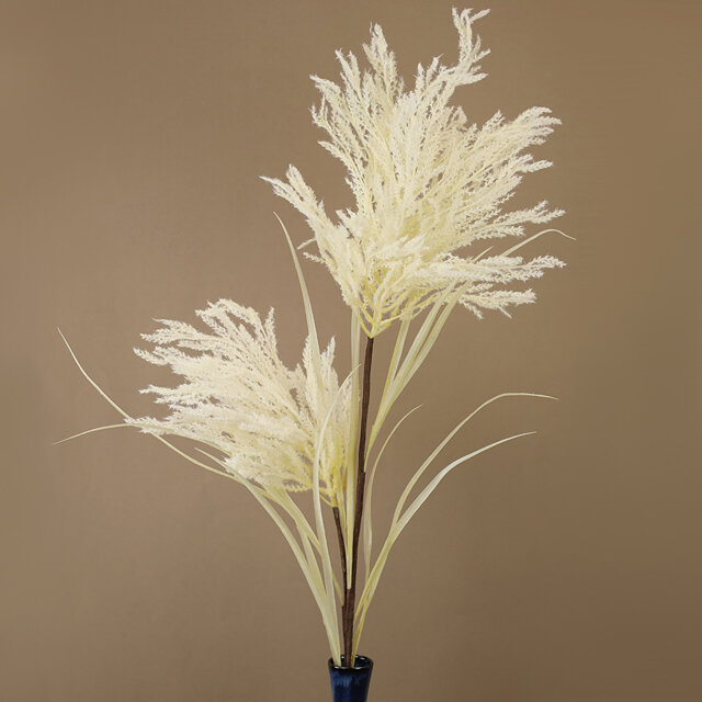 Декоративная ветка Pampas Creamy 119 см