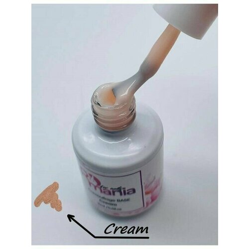 Камуфлирующая база сream для ногтей маникюра профессиональная для салона / RoMania