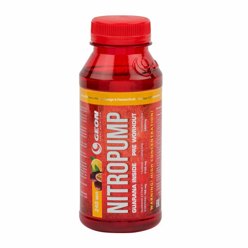 GEON Sport Nutrition NitroPump 240 мл (апельсин-маракуйя)