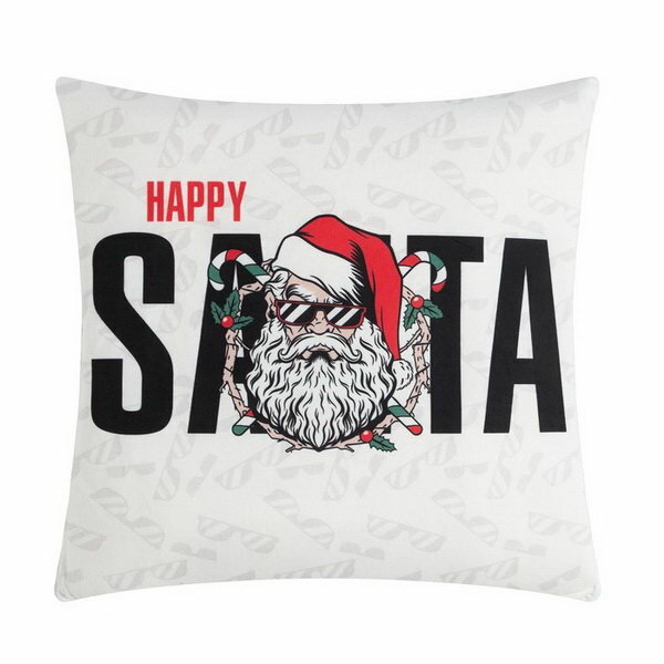 Подушка-плед Happy Santa, подушка 40*40+-3 см, плед 100*150 см 100%п/э, 280 г/м2