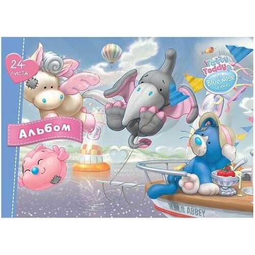 action bnf aa 12 Action! BNF-AA-24 Альбом для рисования action! tatty teddy, 24 л, уф-лак, action!