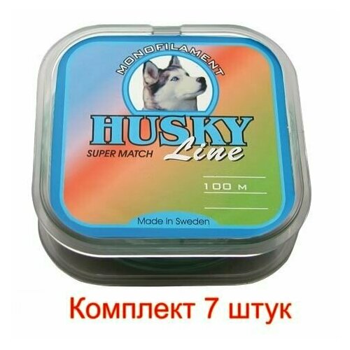 леска для рыбалки husky super match 0 50mm 100m 7 штук Леска для рыбалки HUSKY SUPER MATCH 0,35mm 100m, 7 штук