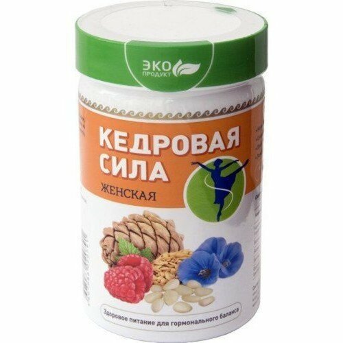 Продукт белково-витаминный "Кедровая сила - Женская", 237 гр. (Дэльфа, Новосибирск)