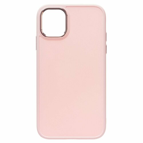 Чехол на Apple iPhone 11 / Айфон 11 светло-розовый, силиконовый