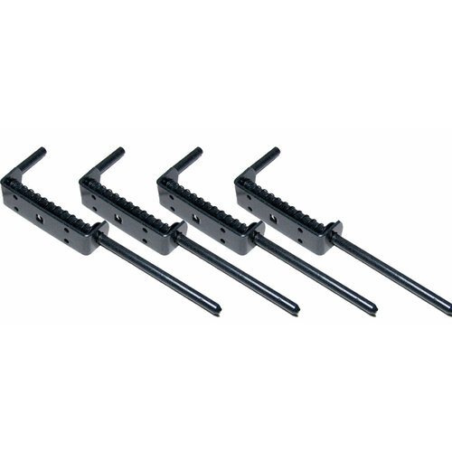 Фиксатор гаражный пружинный 300 мм для ворот NOEZ (комплект 4 штуки)