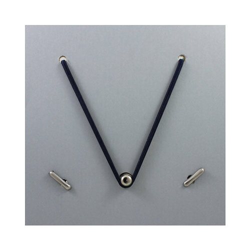 Резинка диаметр 2 мм черная 50 м 600₽