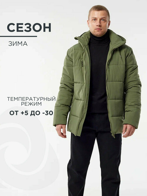 Куртка CosmoTex, размер 120-124, 170-176, зеленый