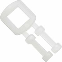 Полипропиленовая пряжка кордленд 20x60x5, для ПП/ПЭТ ленты 12-15 мм, 1000 шт. PP   ...