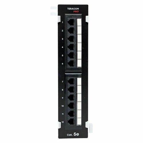 Патч-панель настенная кат.5E UTP неэкранир. 12 портов RJ45 Dual IDC TeraLINK PRO EKF TRP-WPP-5EUTP-12