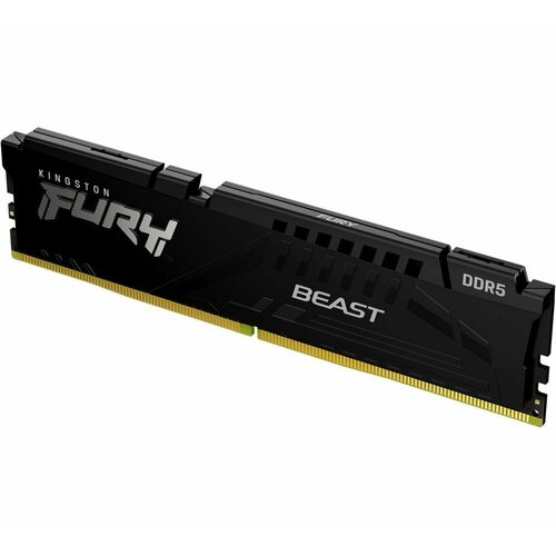 Оперативная память Kingston FURY Beast Black CL40 DDR 5 DIMM 32Gb 6000Mhz KF560C40BB-32 1990000₽