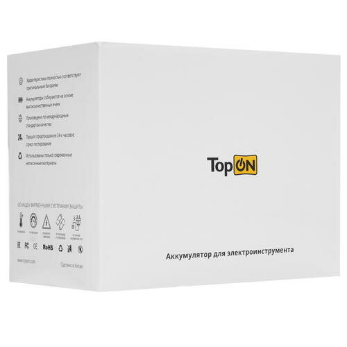 Батарея аккумуляторная TopON TOP-PTGD-DE-18-3.0 18В 3Ач NiMh (102061) - фото №12