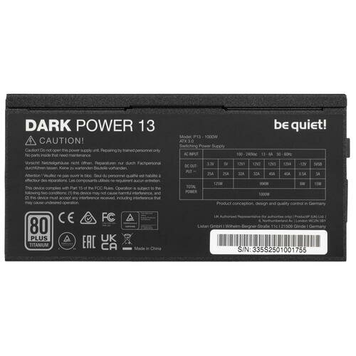 Блок питания be quiet! Dark Power 13 1000W BN335 - фото №14