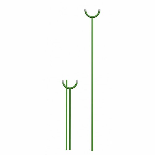 Поддержка садовая для деревьев h-2 м, толщина 16 мм (в связке 10 штук)