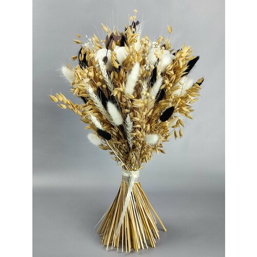 Букет из овса и лагуруса А123-B101