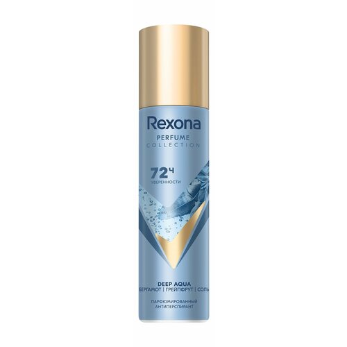 REXONA Антиперспирант аэрозоль парфюмированный Deep Aqua 150 мл 358₽