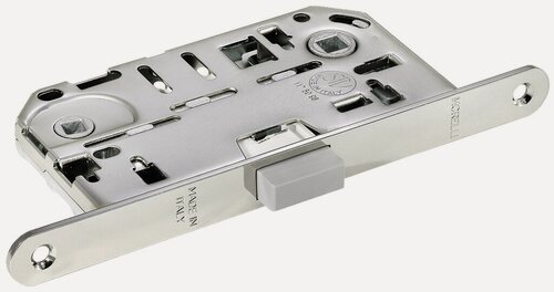 Изображение товара Замок магнитный Morelli, защелка дверная межкомнатная, фиксатор для двери, замок врезной IM-WC PC с ответной планкой, хром