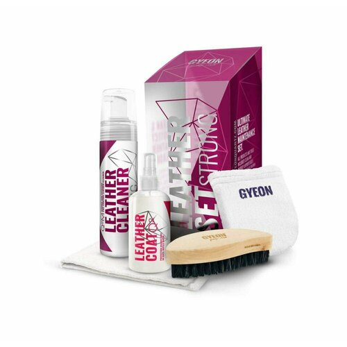 GYEON LeatherSet Strong 200ml - набор по уходу за кожанными изделиями автомобиля мощный 4650₽