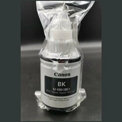 Чернила Canon GI-490BK (0663c001), для Canon PIXMA G1400, в технической упаковке