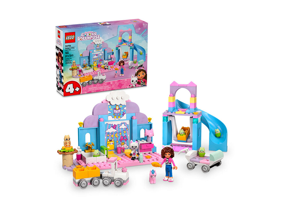 Конструктор Lego Gabbys Dollhouse 10796 Площадка для ухода за котенком Габби .