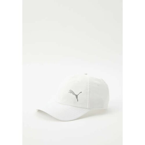 фото Бейсболка puma poly cotton cap для мужчин и женщин, размер 57-60, белый