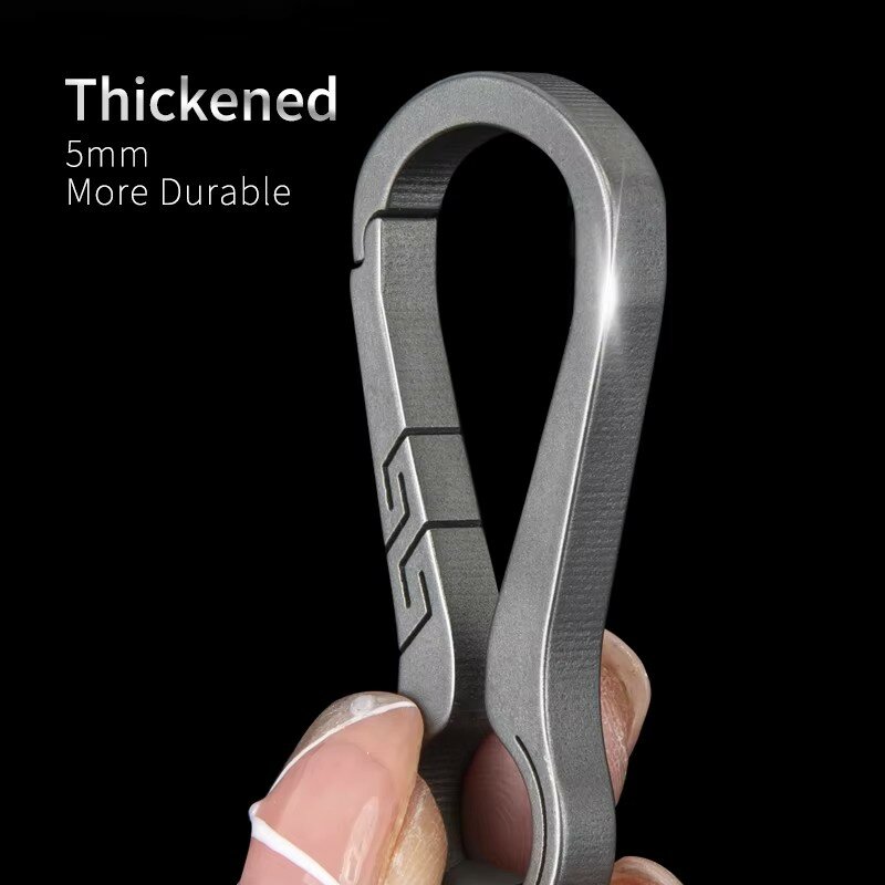 Карабин титановый усиленный, размер Lage — фото 1