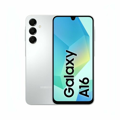 Смартфон Samsung Galaxy A16 4128GB Dual nanoSim серебристый 14990₽