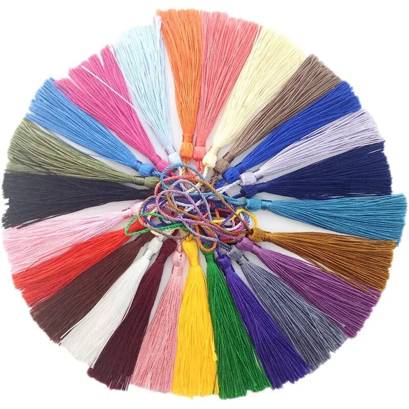 Кисточки шелковые 100 шт, цвет 31 Mixed color