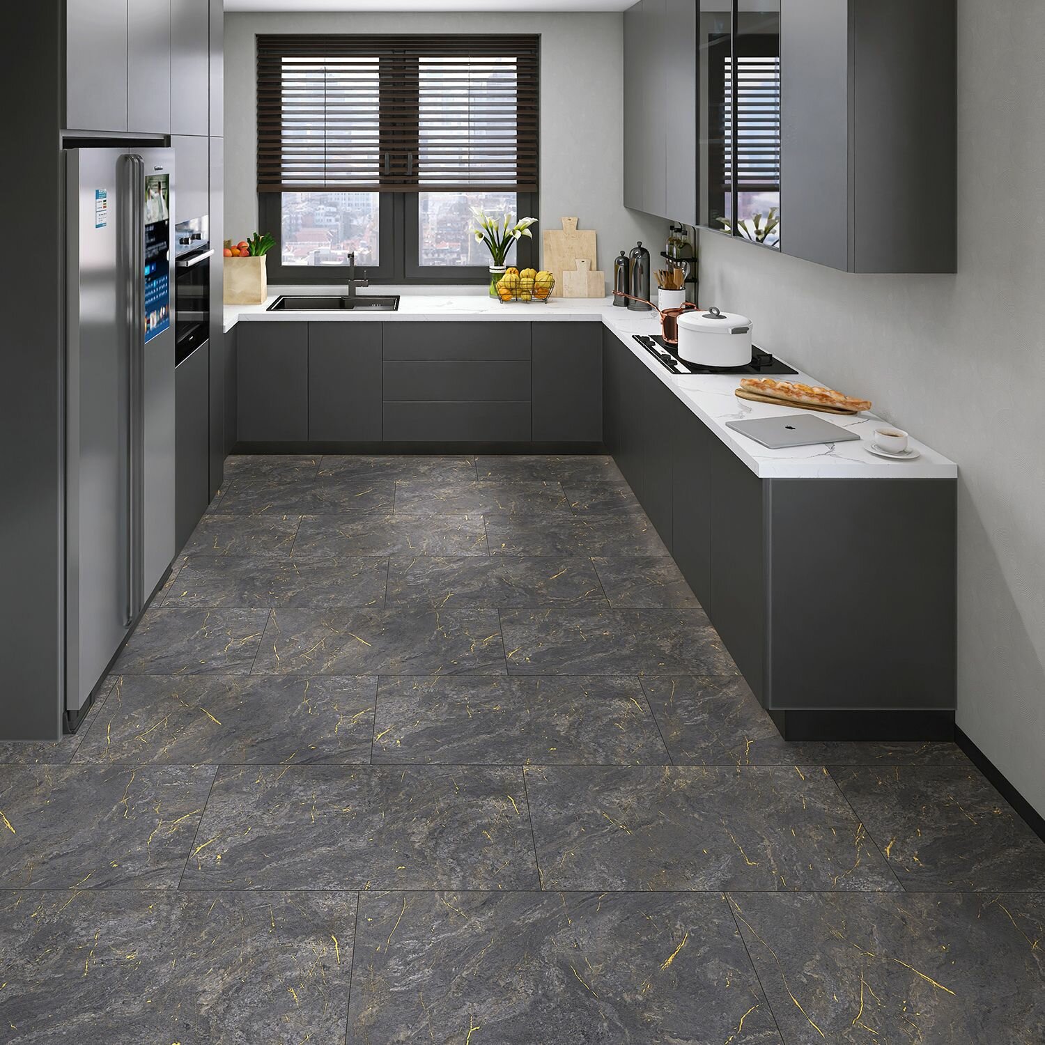 Ламинат Floor Wood Artego, 33-й класс, 8мм, 2,042м², перламутровый