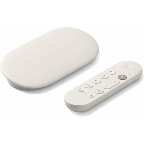 Медиаплеер Google TV Streamer 4K 32Gb Porcelain белый 20500₽