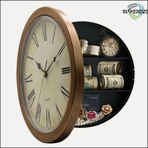 Изображение товара Скрытый сейф, для денег и документов, крепление к стене, 25х7 см