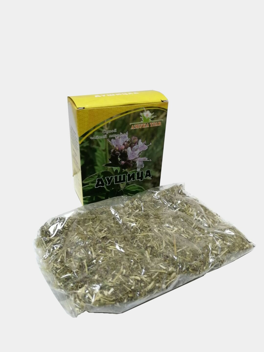 Душица обыкновенная трава 40 грамм (Азбука трав) (лат. Origanum vulgare)